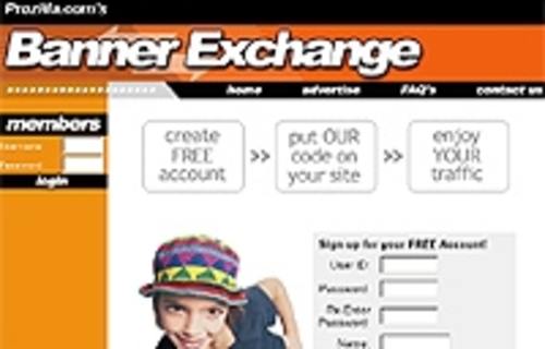 Product picture Banner Exchange Orange Design