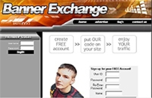 Product picture Banner Exchange Orange Design 2