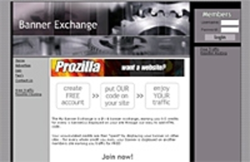 Product picture Banner Exchange Steel Design