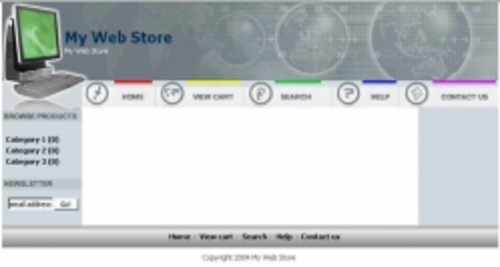 Product picture My Web Store Steel