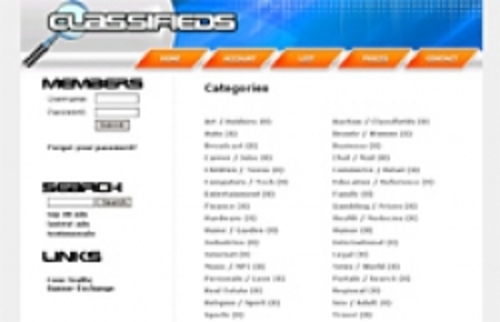 Product picture Classifieds Turnkey Website Neon 2