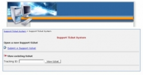 Product picture Support Tickets System