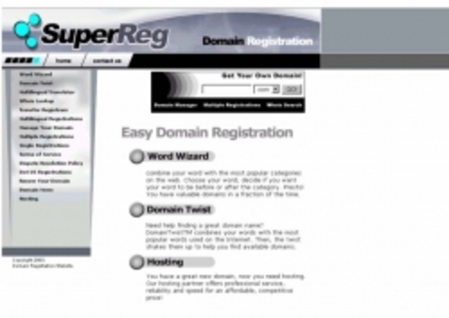 Product picture Domain Registration Slate