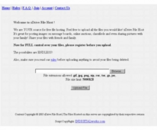 Product picture xDrive File Hosting Service