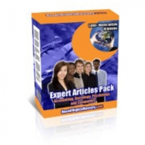 Product picture Expert Articles Pack plr