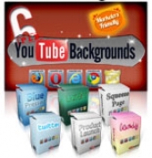 Product picture 6 PLR YouTube Backgrounds