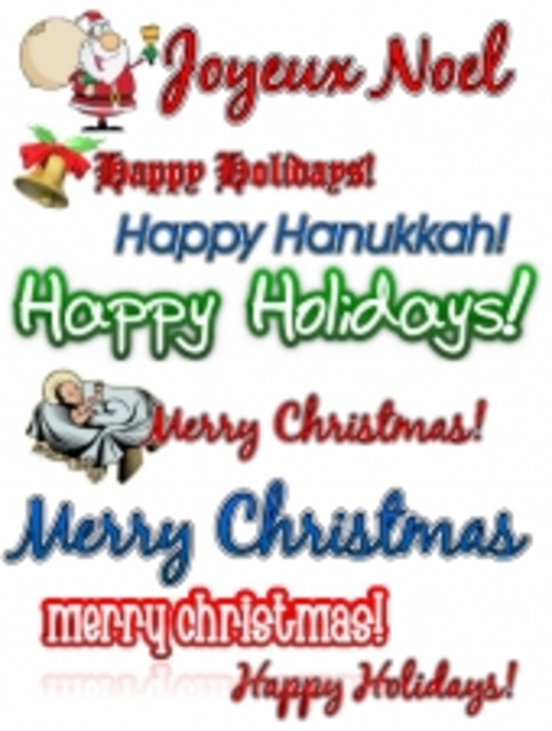 Product picture Holiday Clipart Collection mrr
