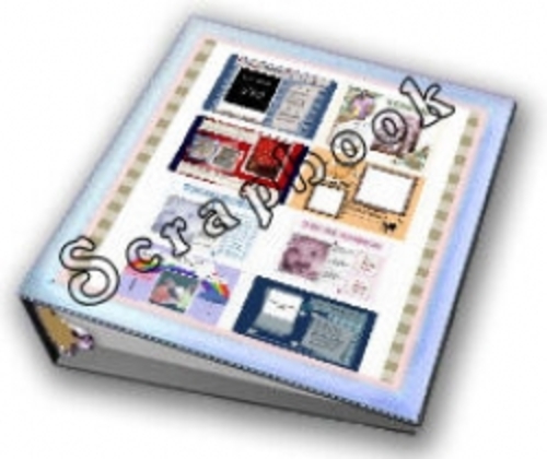 Product picture Scrapbook Template Collection I rr
