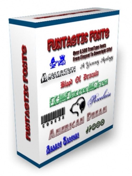 Product picture Funtastic Fonts plr