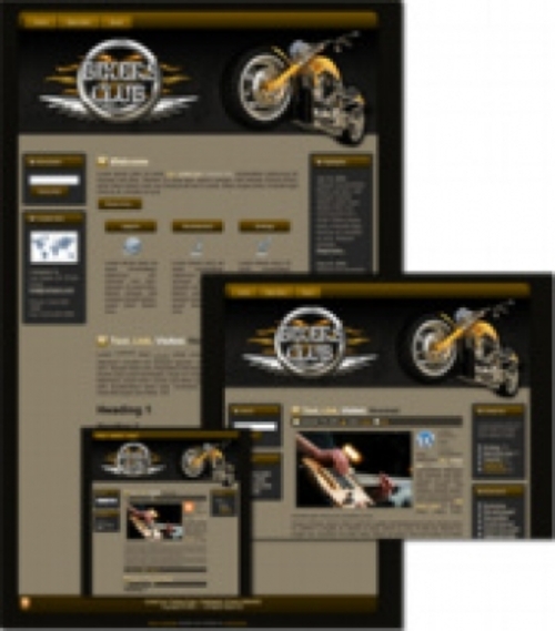 Product picture Bikers Club - WP Theme mrr