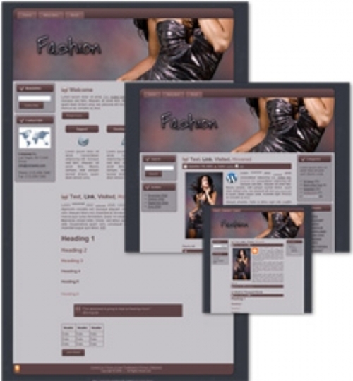 Product picture Fashion Themed Wordpress, Blogger and  Templates mrr