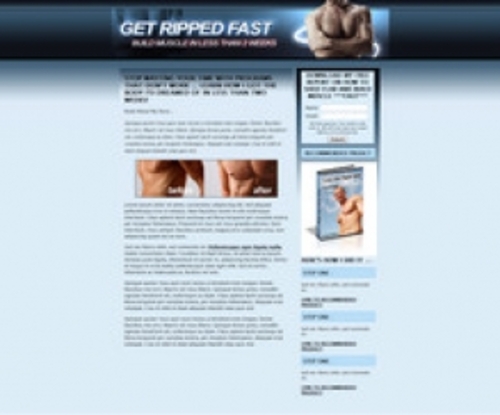 Product picture Abs Landing Page Template pu