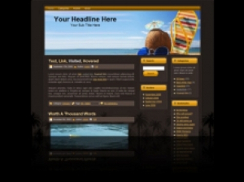 Product picture Sandals WP Theme mrr