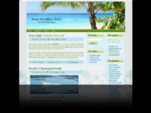Product picture Saona Island WP Theme mrr
