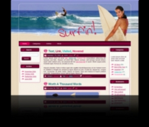 Product picture Surfing WP Theme mrr