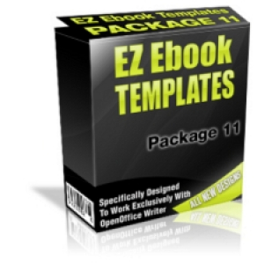Product picture EZ Ebook Templates Package 11mrr