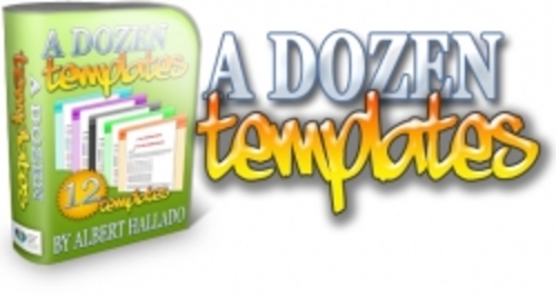 Product picture A Dozen Templates pu