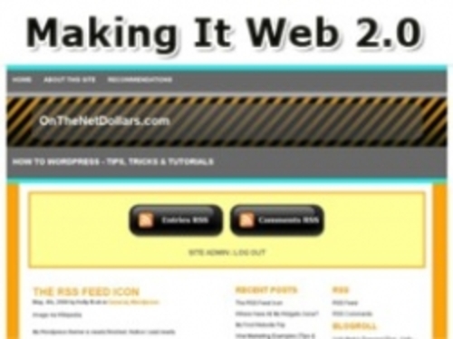 Product picture WordPress Theme Web2.0 v1 pu