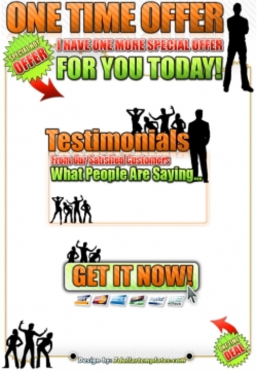 Product picture One Time Offer Templates V4 mrr