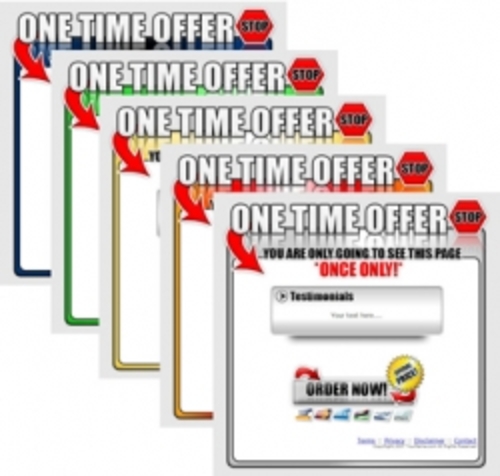 Product picture One Time Offer Templates V3 plr