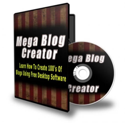 Product picture Mega Blog Creator pu