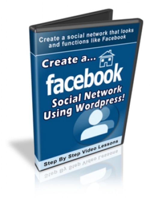 Product picture Create A Facebook Social Network Using Wordpress pu