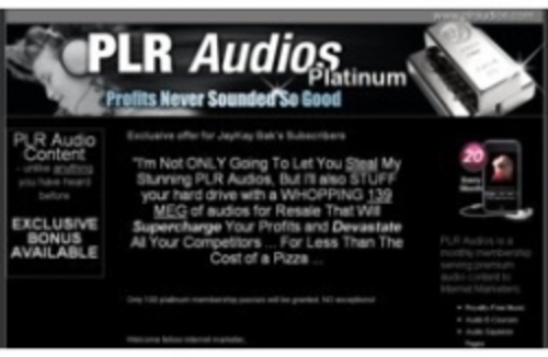 Product picture PLR Audios Platinum pu