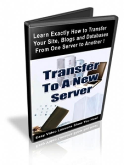 Product picture Transfer To A New Server pu