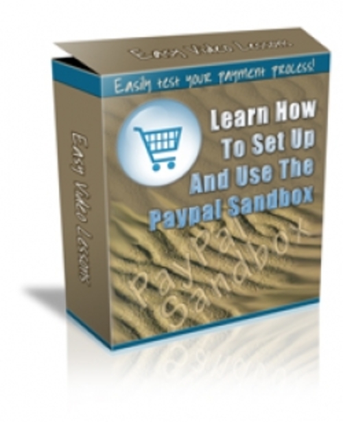 Product picture Learn How To Set Up And Use The PayPal Sandbox pu