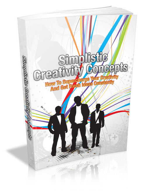 Product picture Simplistic Creativity Concepts (Viral PLR)