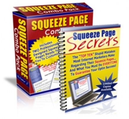 Product picture Squeeze Page Profit System - Combo Pack plr